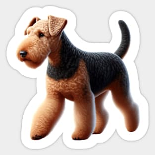 Airedale Terrier Sticker